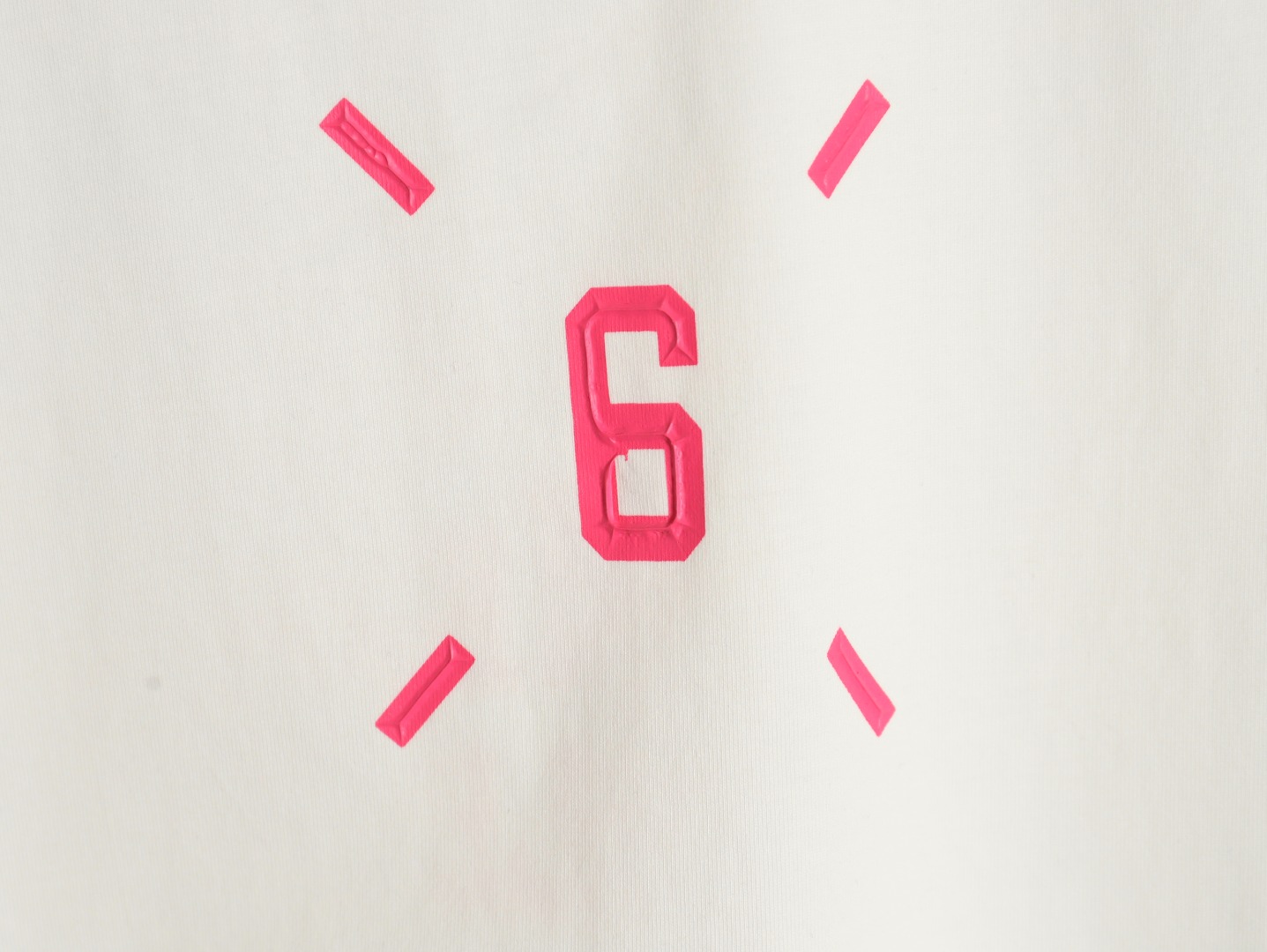 Maison Margiela calendar letter short sleeve