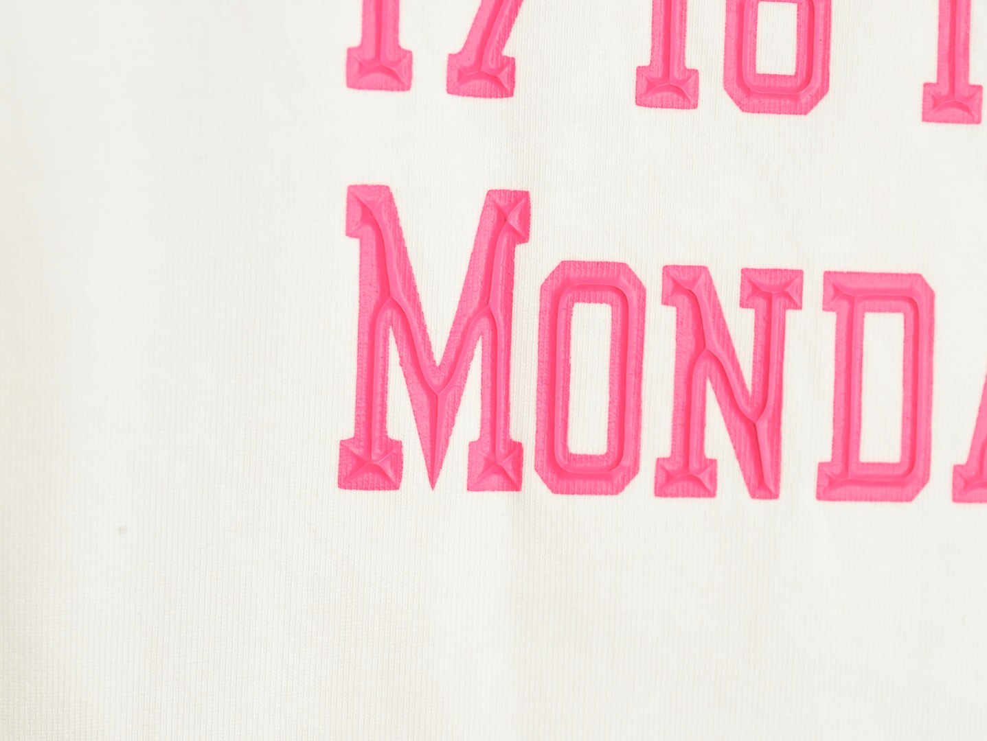 Maison Margiela calendar letter short sleeve