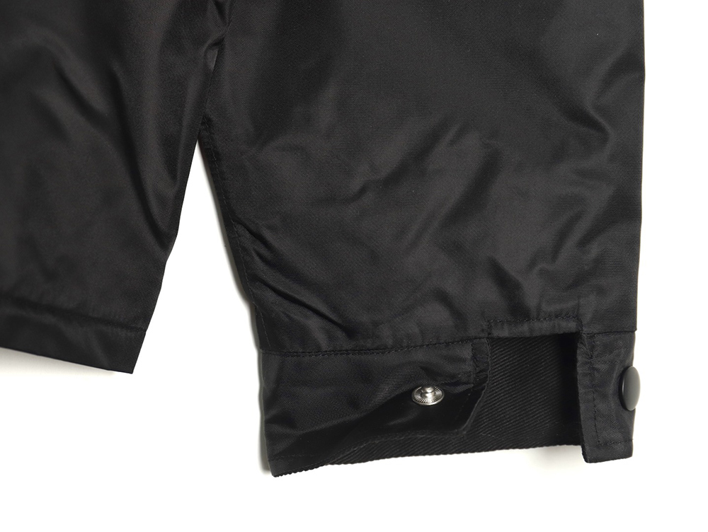 Prada triangle logo flap cotton jacket