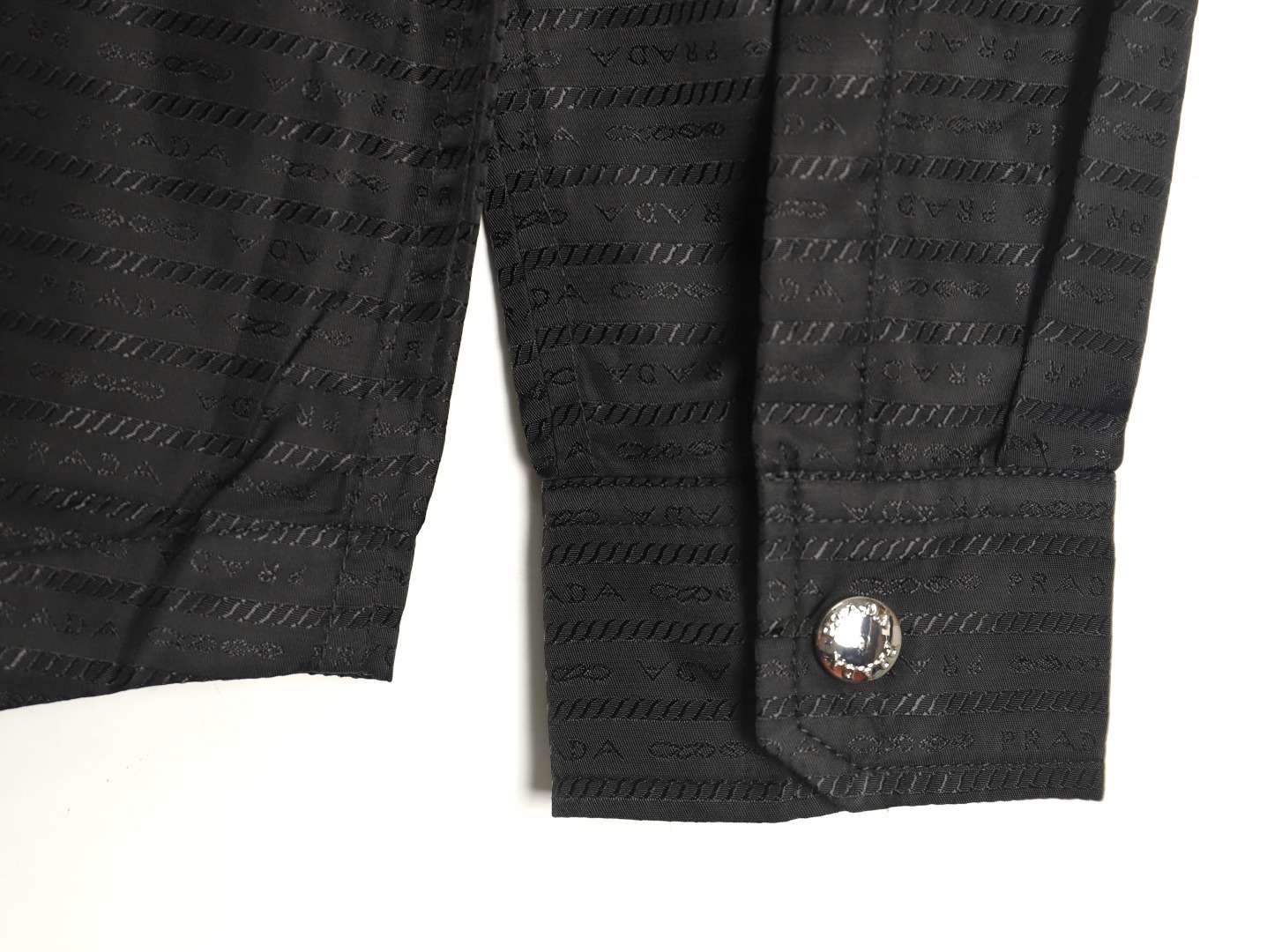 Prada all over printed lightweight shirt