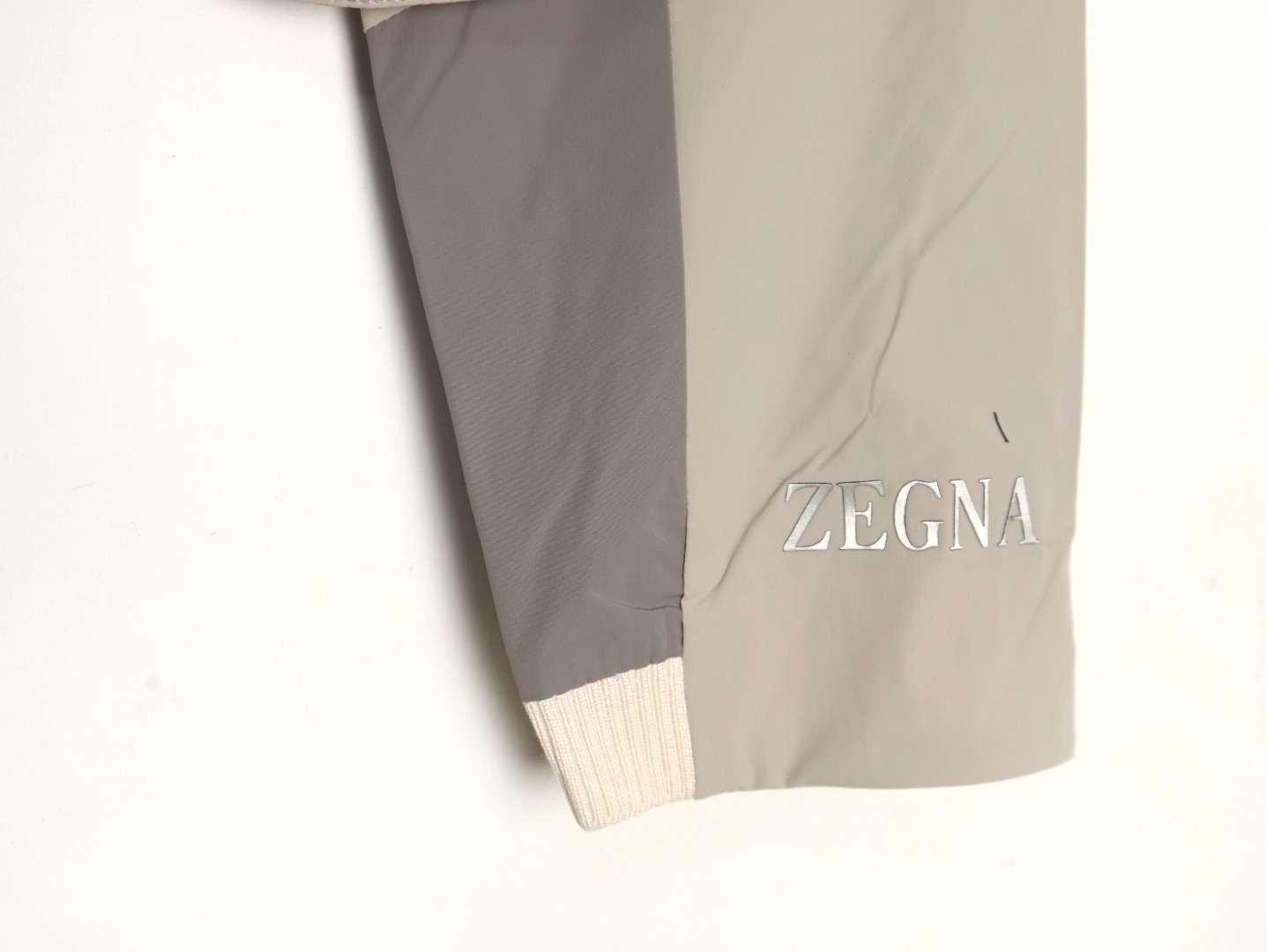 Zegna paneled lightweight jacket