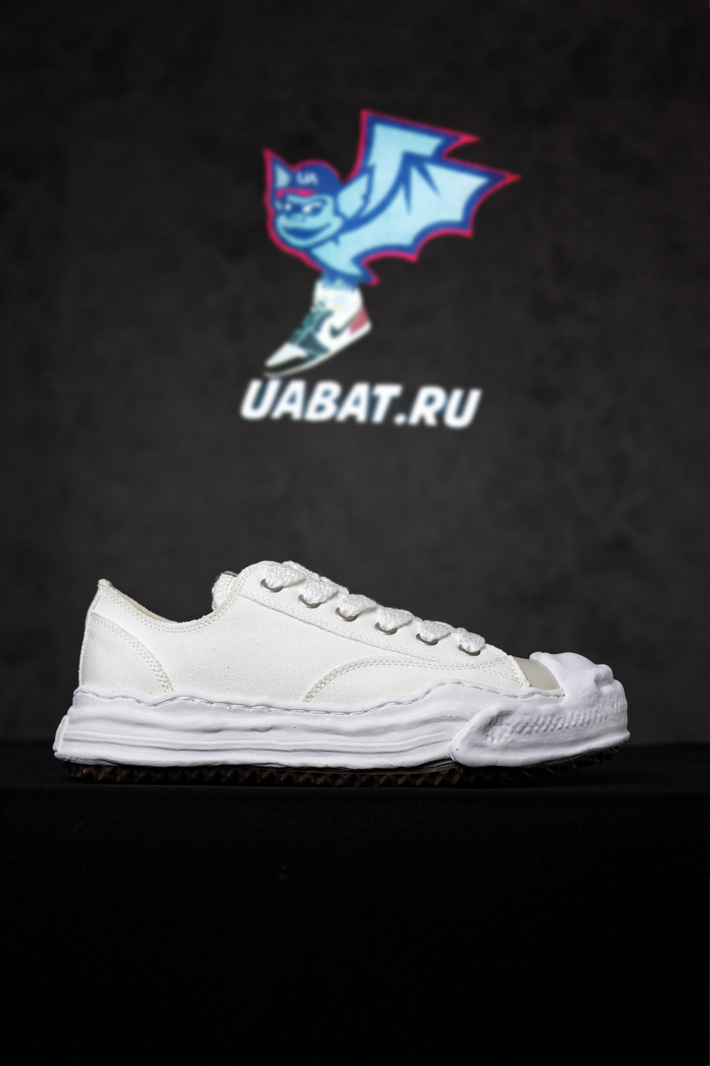 Maison Mihara Yasuhiro Hank OG Sole Canvas Low White
