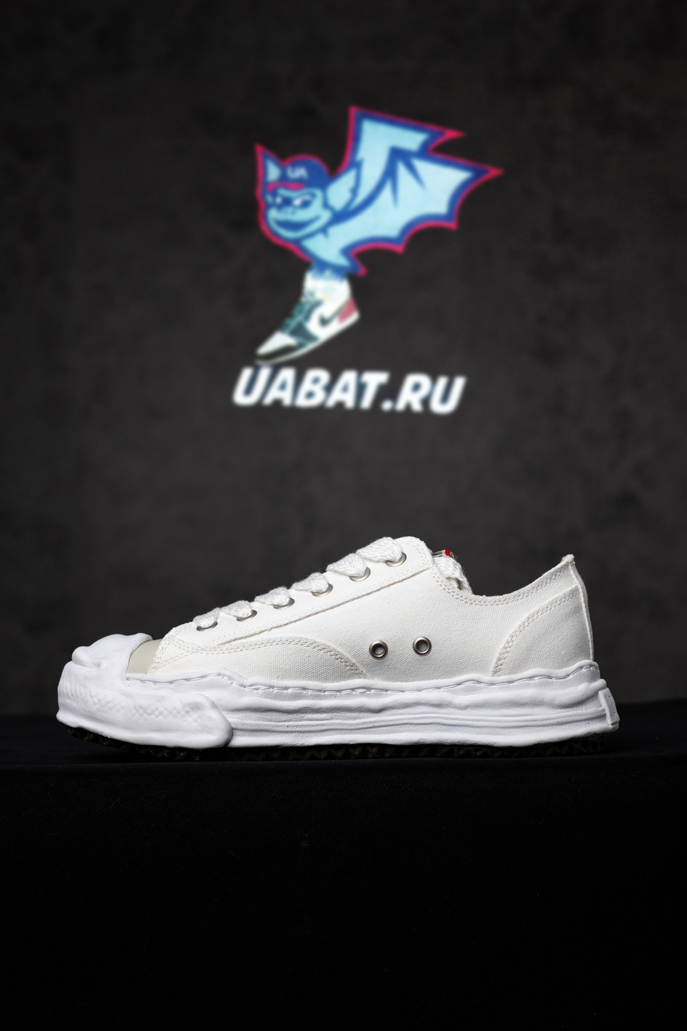 Maison Mihara Yasuhiro Hank OG Sole Canvas Low White