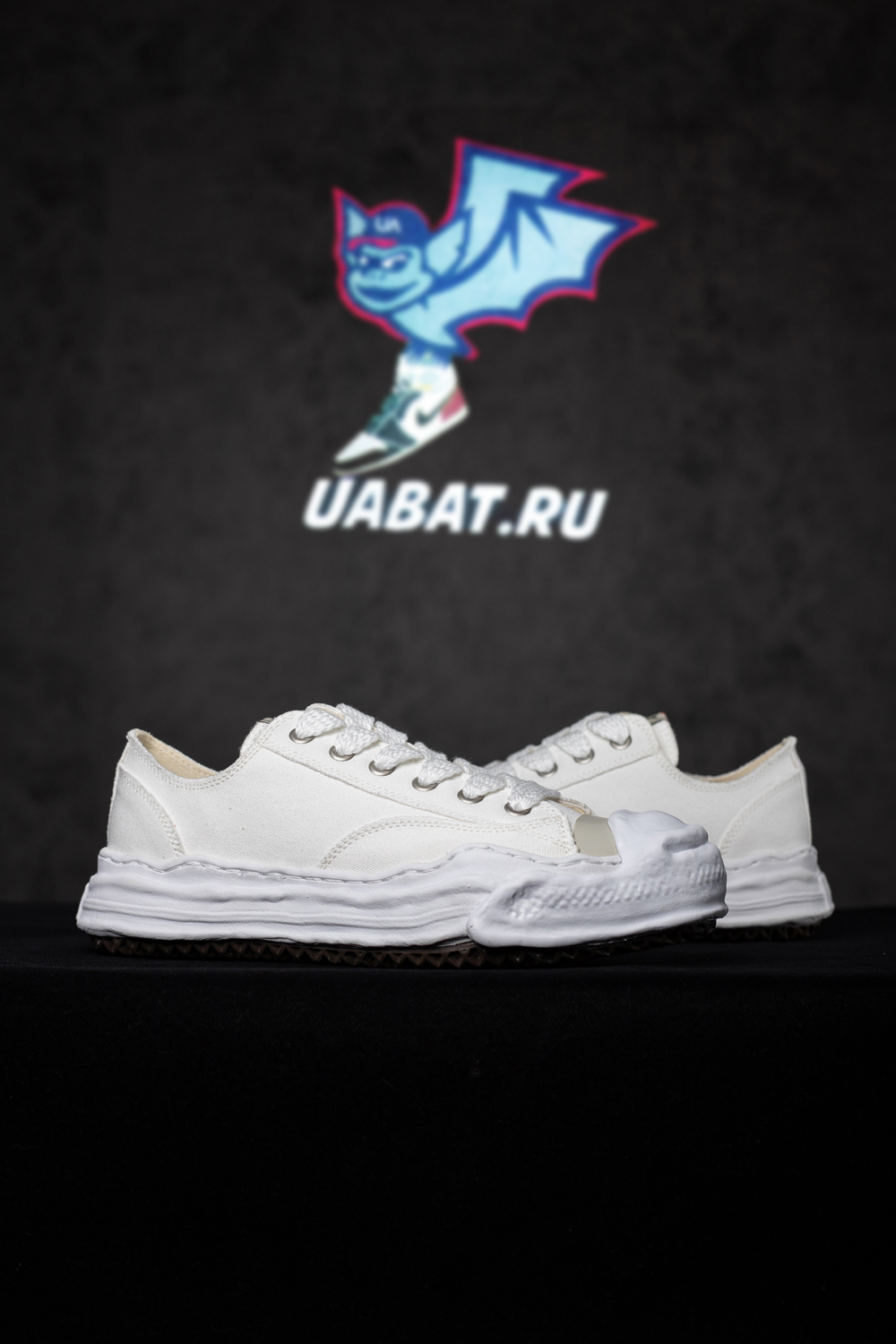 Maison Mihara Yasuhiro Hank OG Sole Canvas Low White