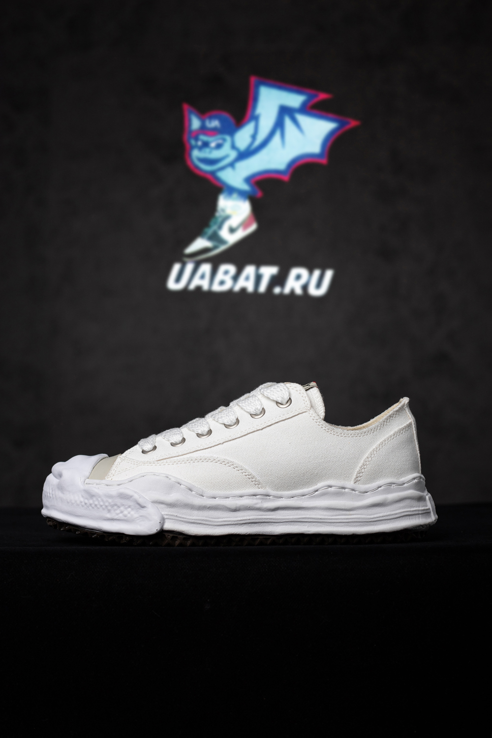 Maison Mihara Yasuhiro Hank OG Sole Canvas Low White