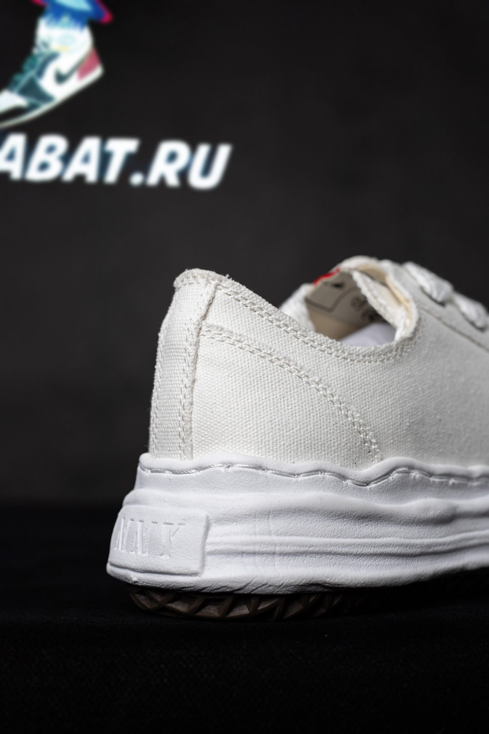 Maison Mihara Yasuhiro Hank OG Sole Canvas Low White