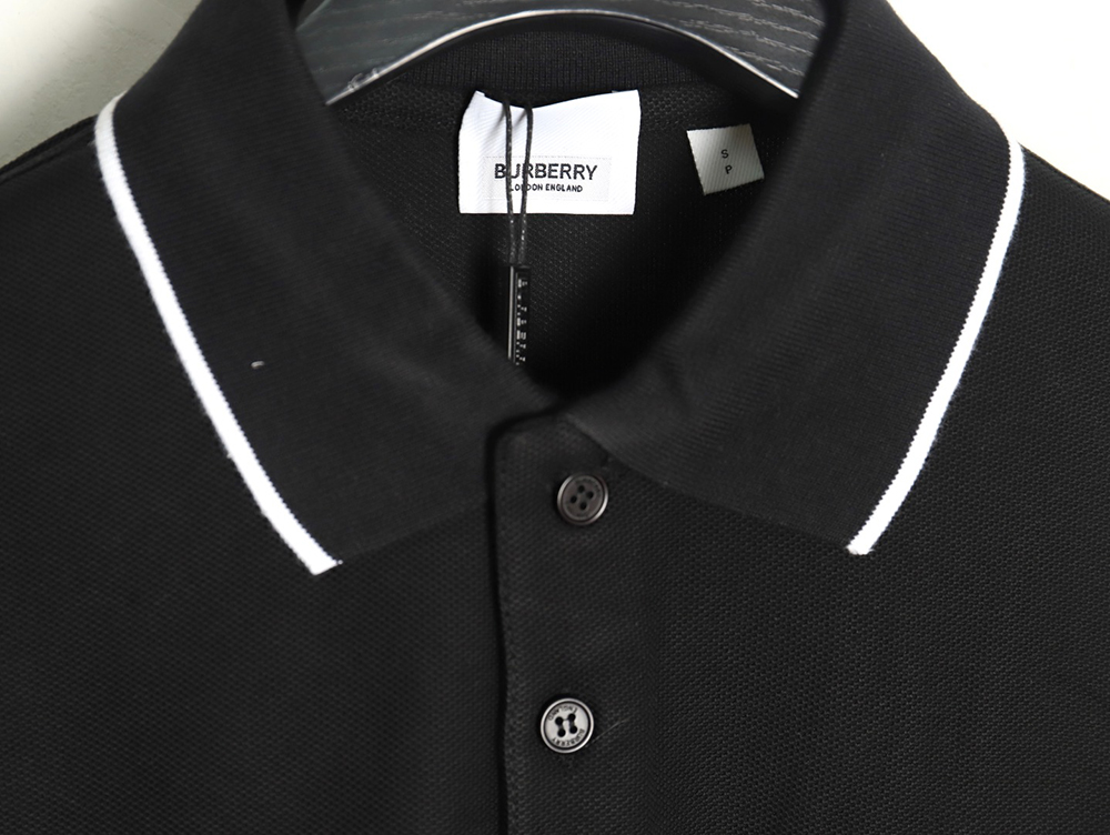 Burberry Rubik's Cube Embroidered Short Sleeve Polo Shirt TSK1