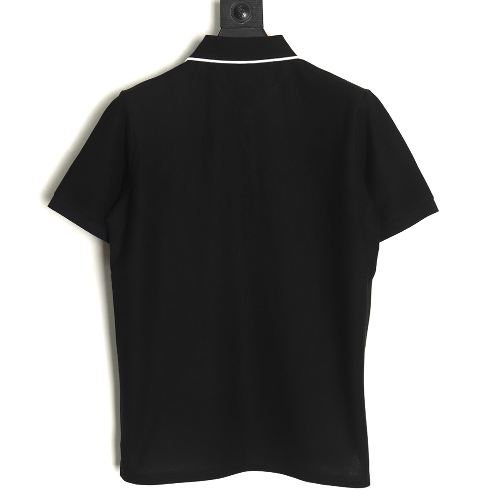 Burberry Rubik's Cube Embroidered Short Sleeve Polo Shirt TSK1