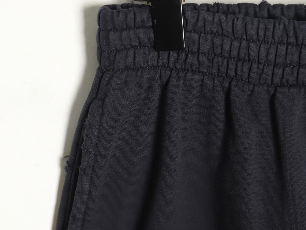 Balenciaga heavyweight batik washed embroidered wide-leg trousers
