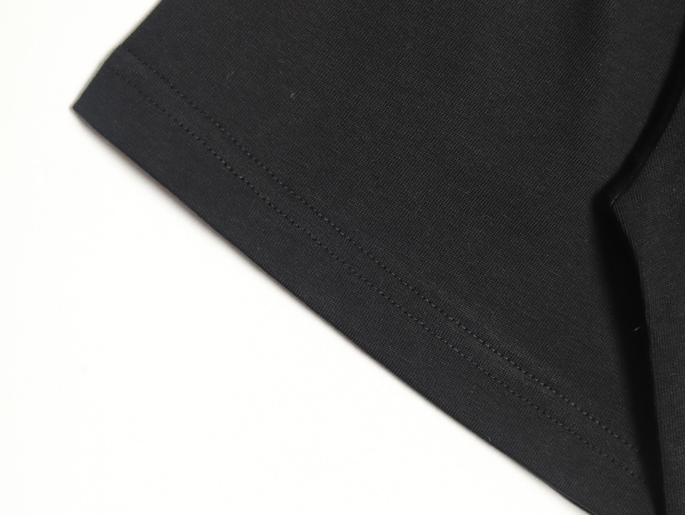 Balenciaga Flame Double B Letter Print Short Sleeve TSK1