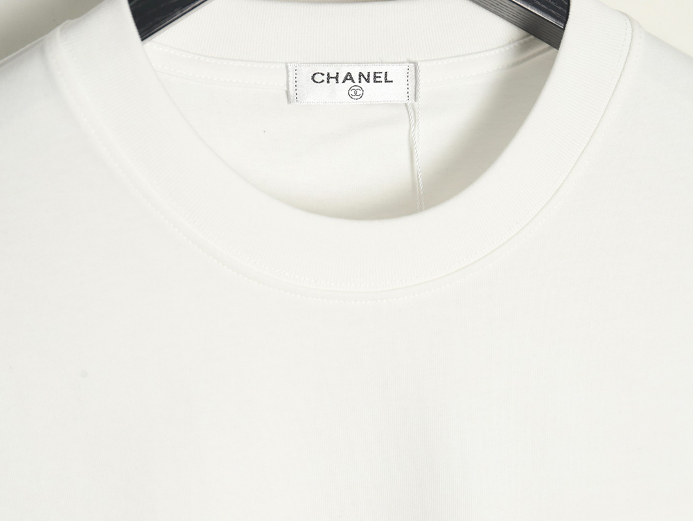 Chanel woven embroidered short sleeves
