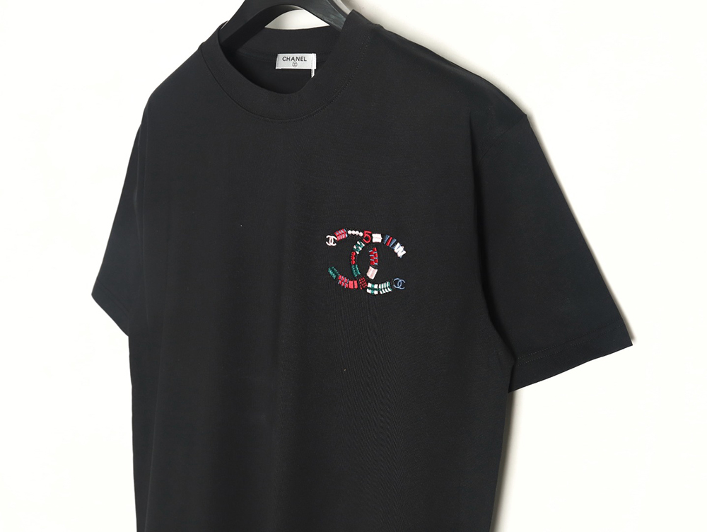 Chanel woven embroidered short sleeves TSK1