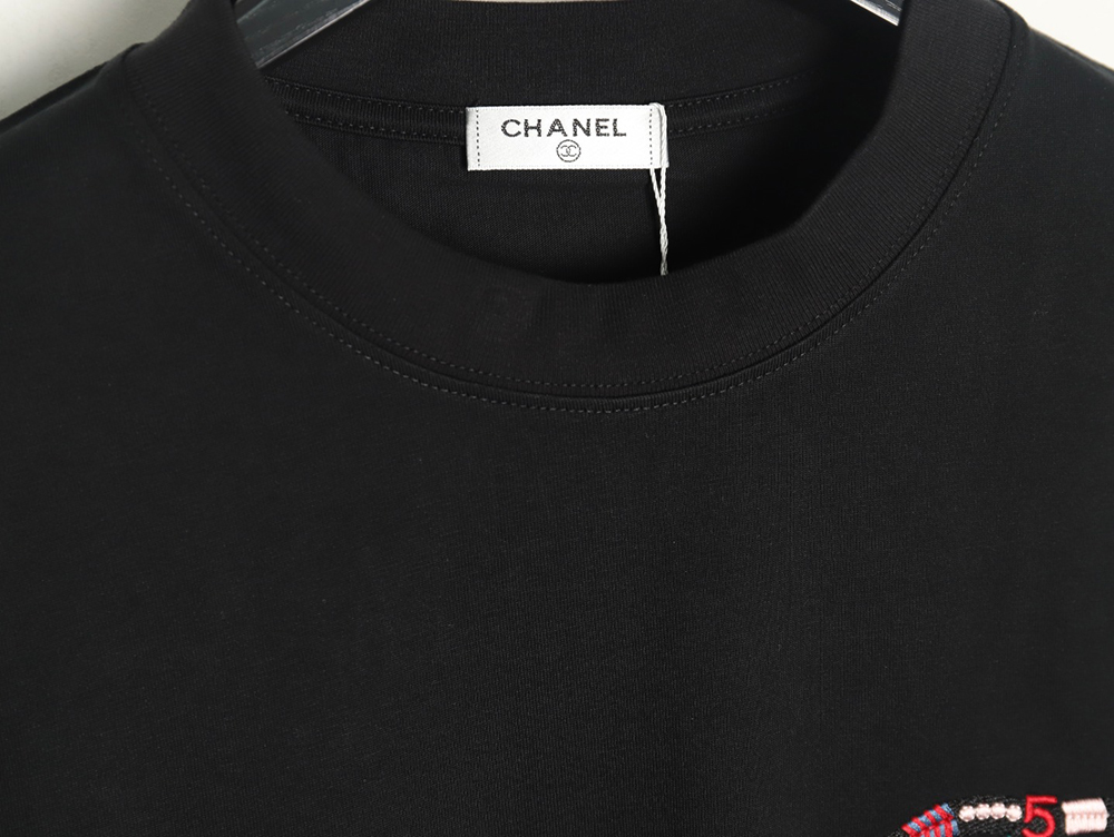 Chanel woven embroidered short sleeves TSK1