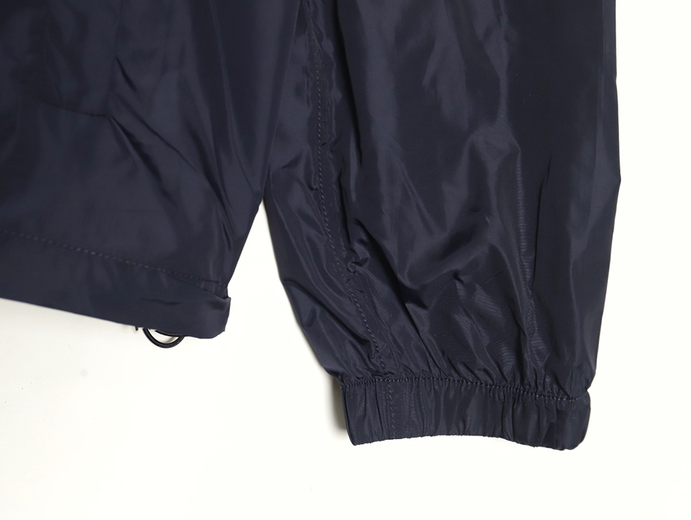 Fendi badge hooded jacket