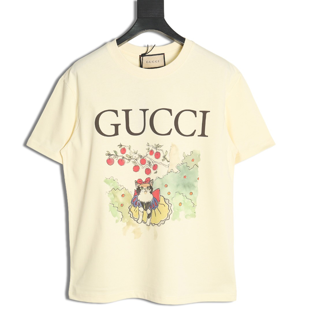 Gucci funny cartoon print short sleeves TSK1