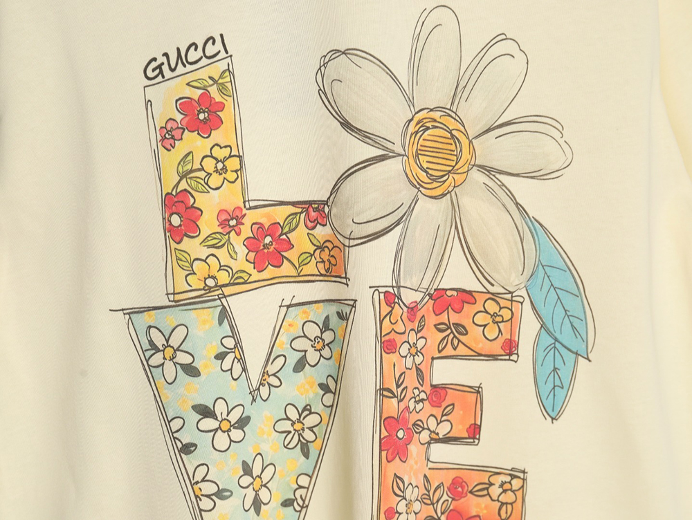 Gucci funny cartoon print short sleeves TSK6