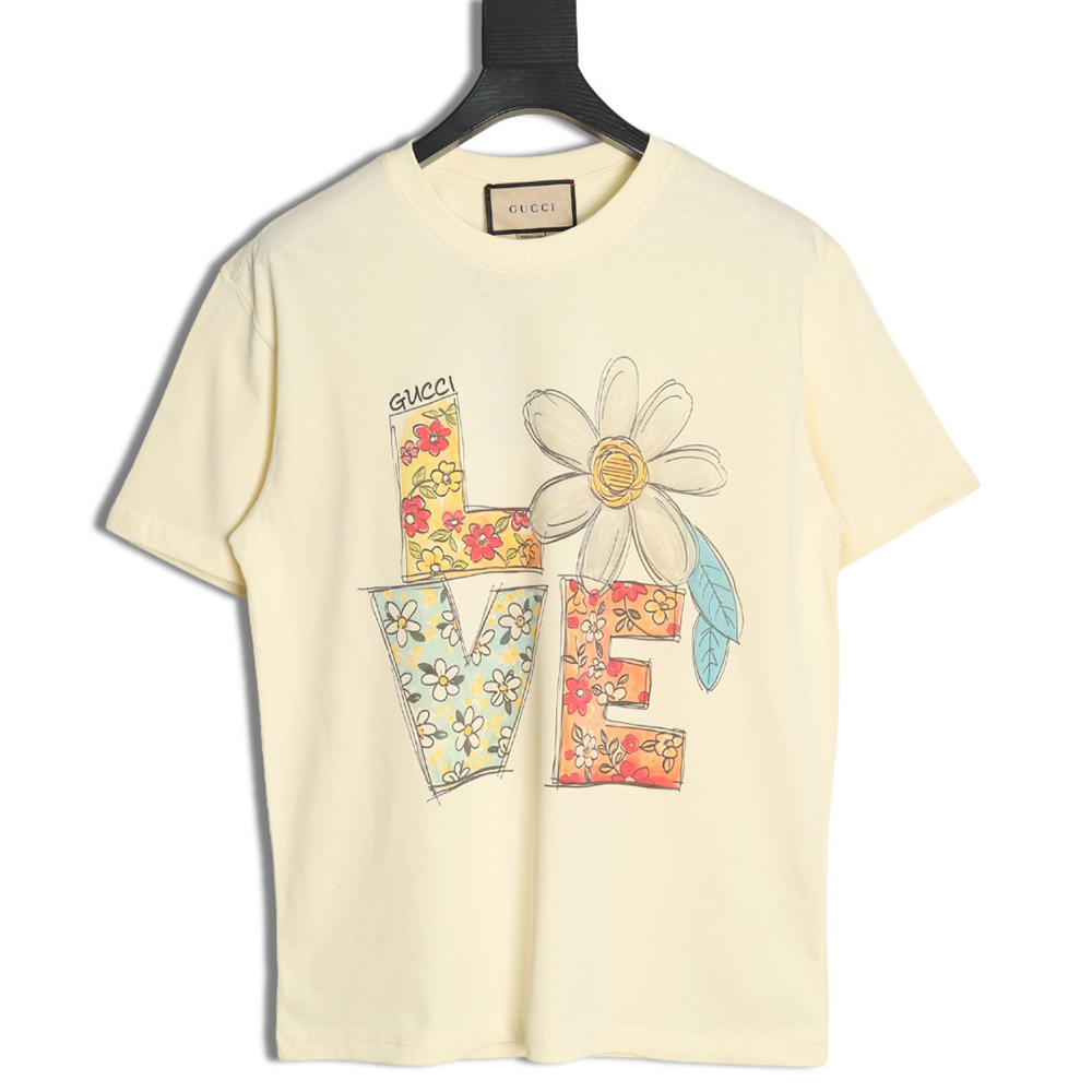 Gucci funny cartoon print short sleeves TSK6