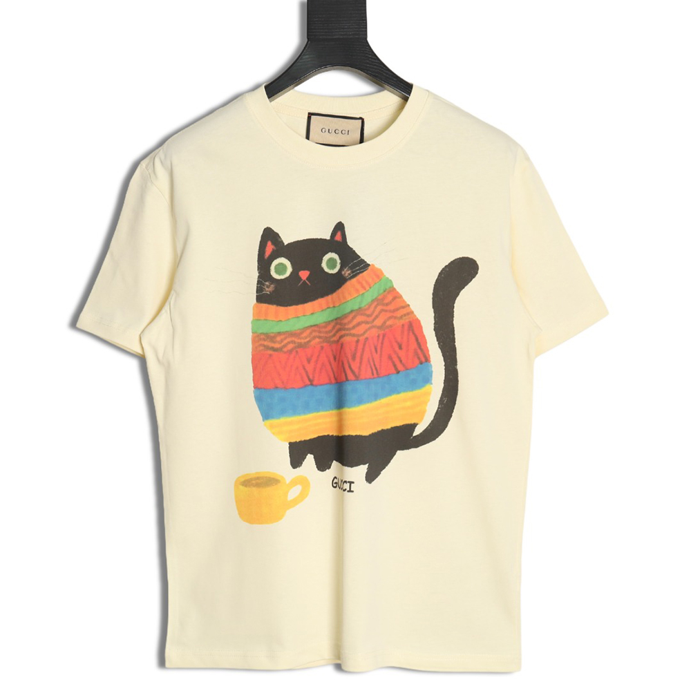Gucci funny cartoon print short sleeves TSK7