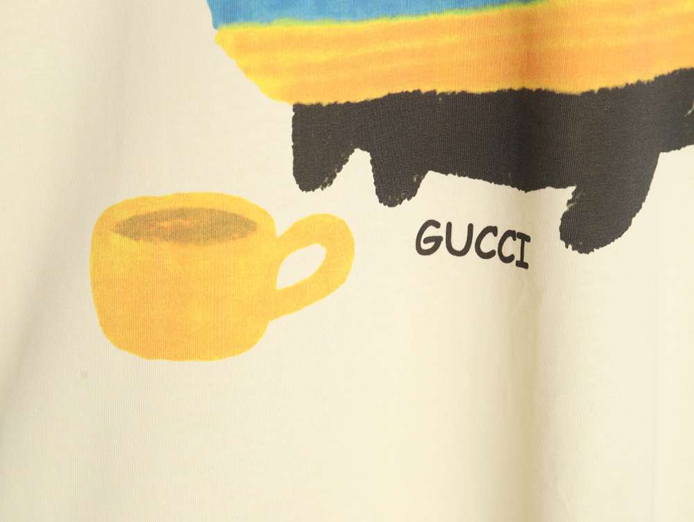 Gucci funny cartoon print short sleeves TSK7