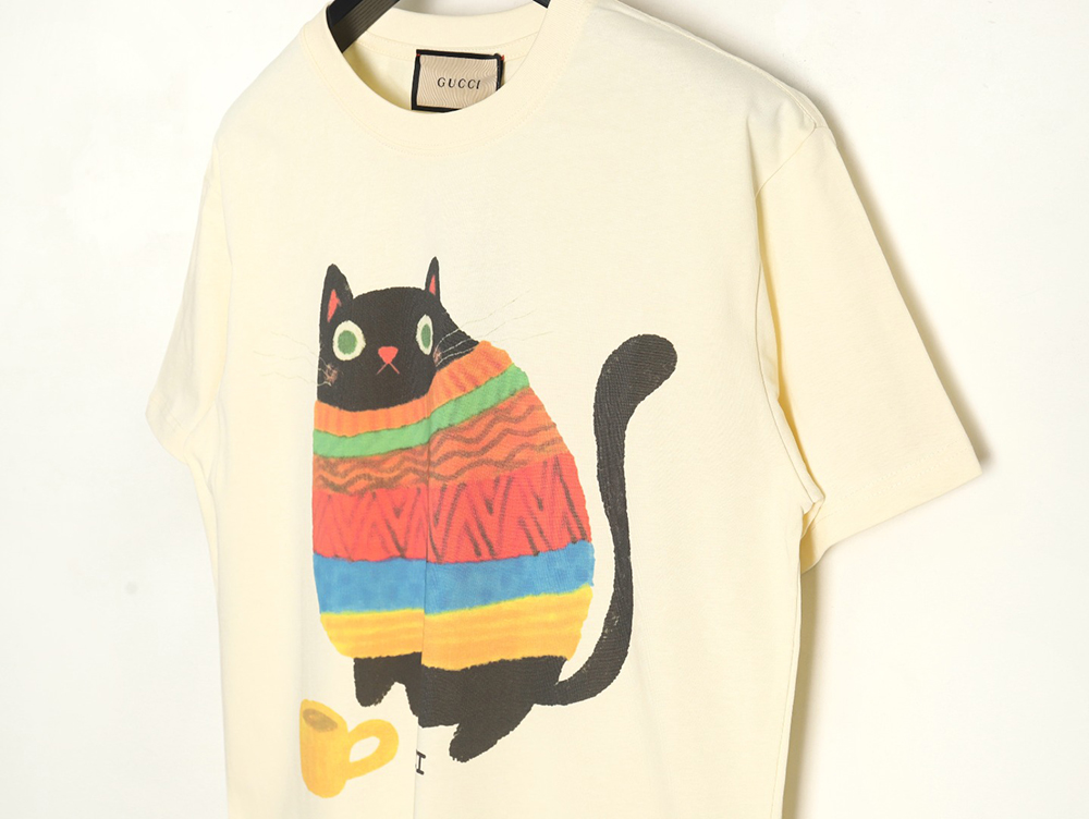 Gucci funny cartoon print short sleeves TSK7