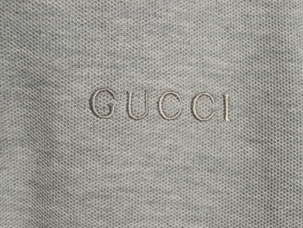 Gucci webbing splicing short-sleeved POLO shirt TSK1