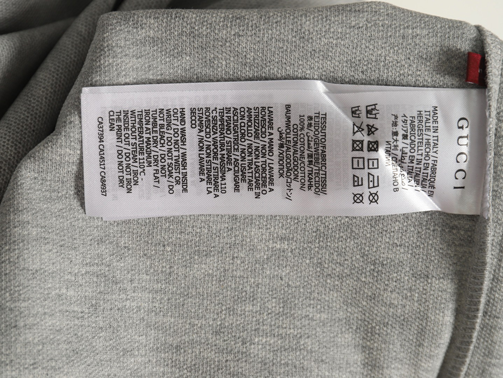 Gucci webbing splicing short-sleeved POLO shirt TSK1