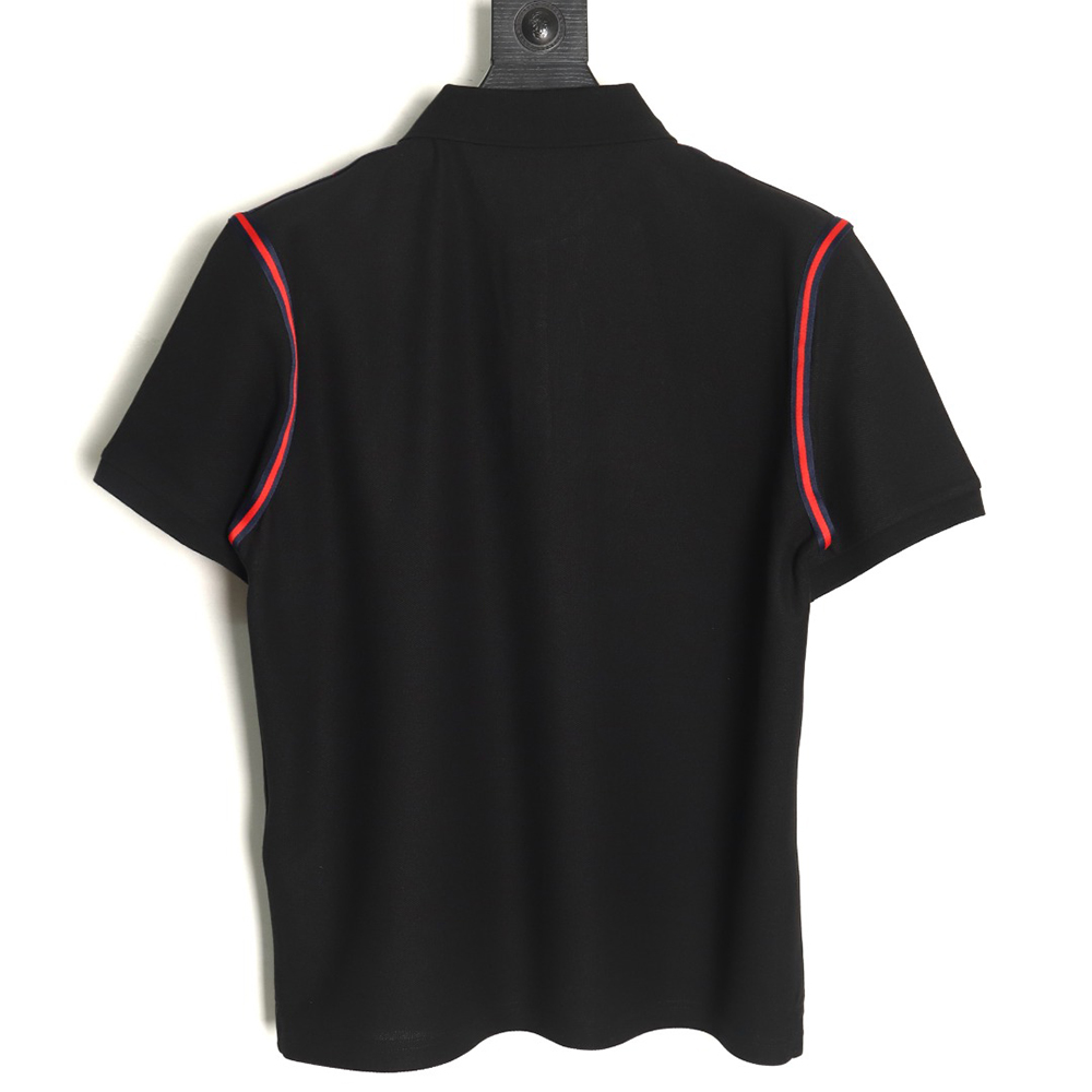Gucci webbing splicing short-sleeved POLO shirt TSK3