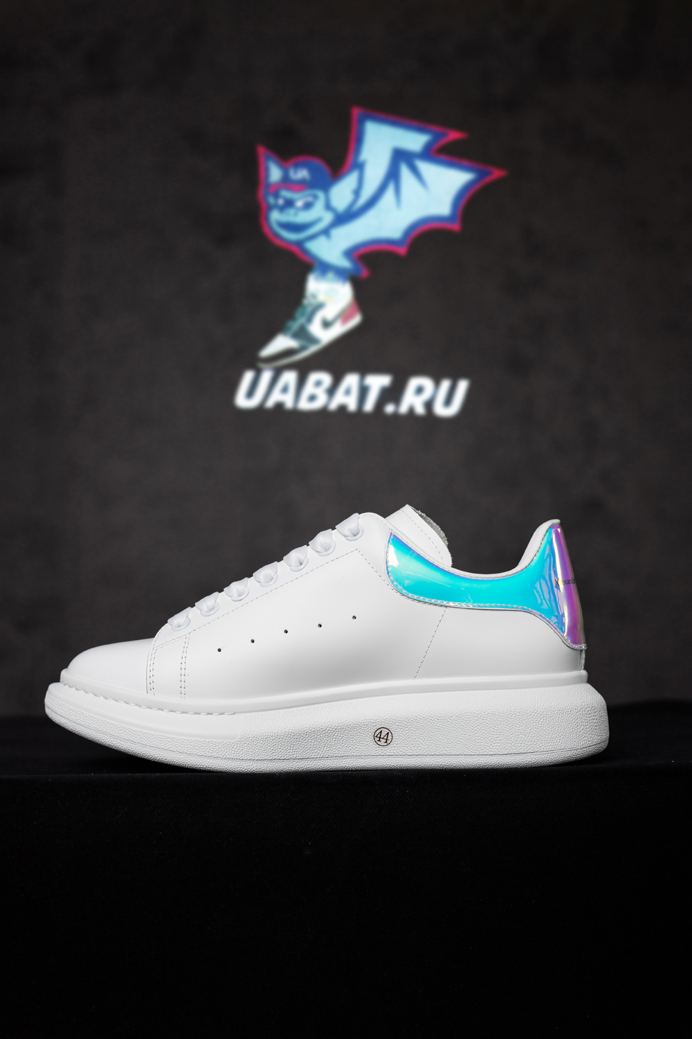 Alexander McQueen Oversized Sneaker 'White Iridescent'