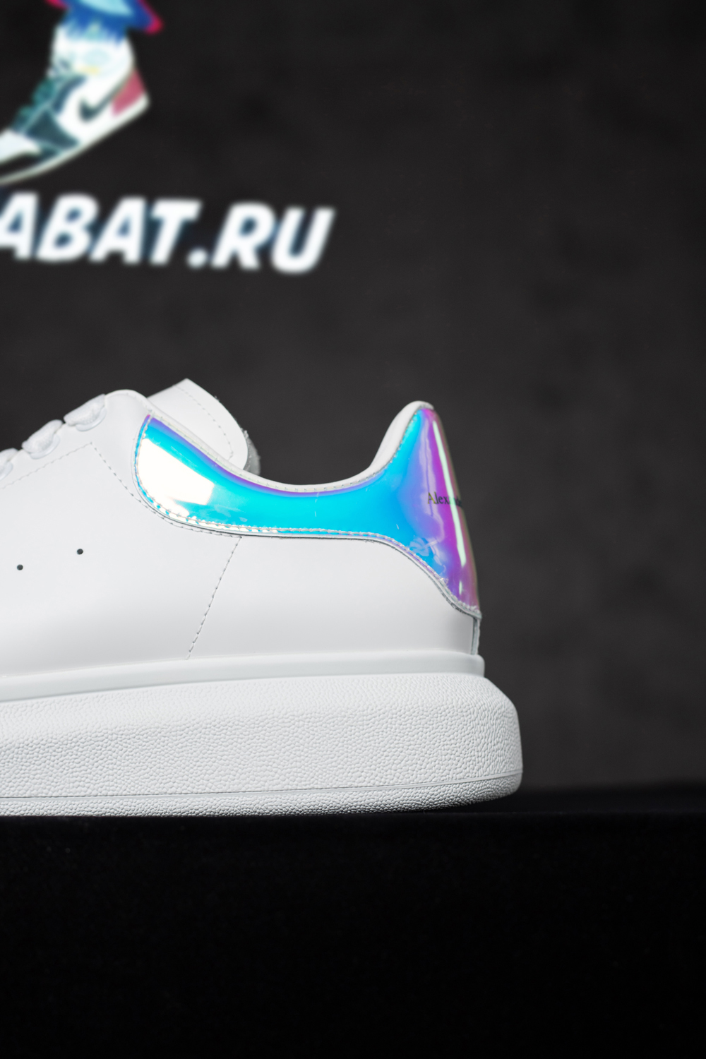 Alexander McQueen Oversized Sneaker 'White Iridescent'
