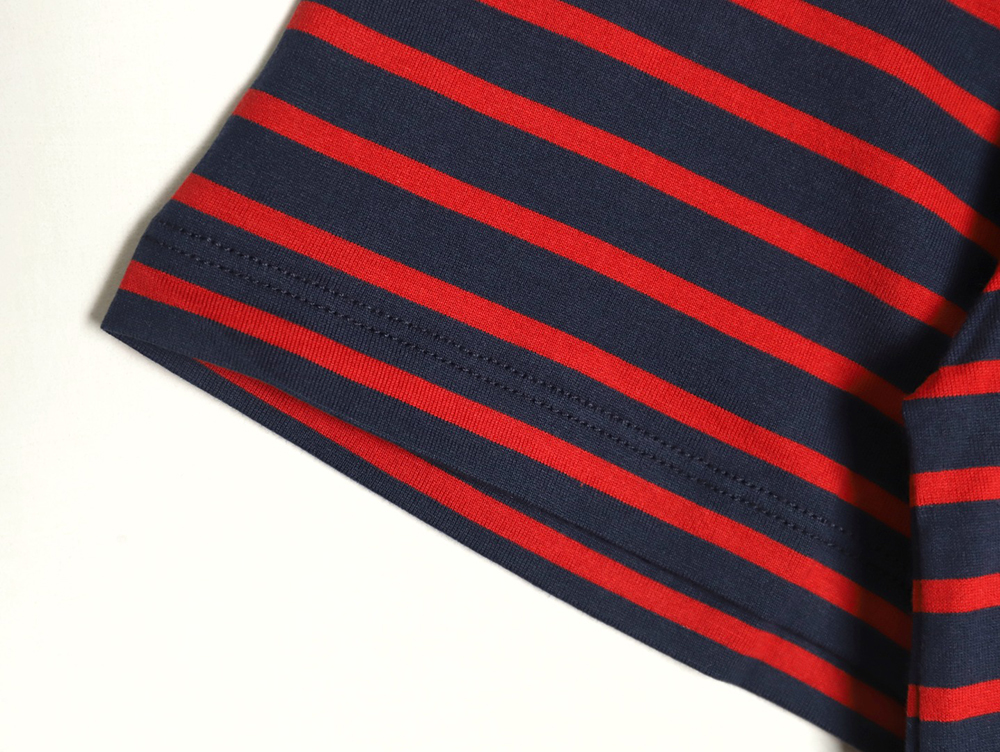 Prada Striped Pocket Short Sleeve T-Shirt TSK1
