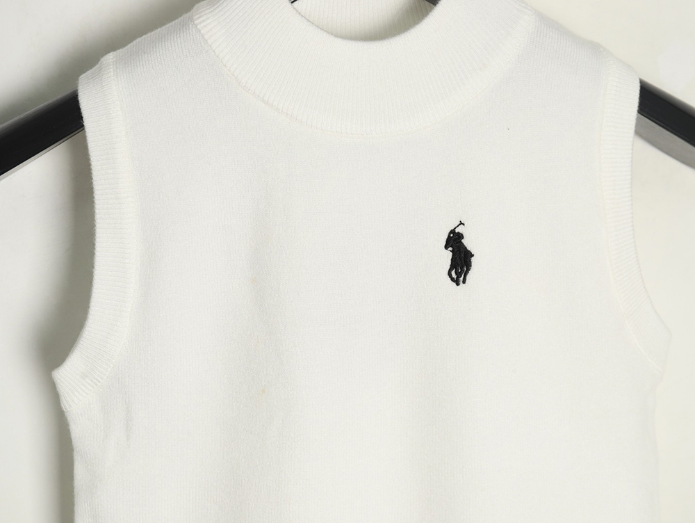Ralph Lauren Women's Embroidered Logo Knit Vest