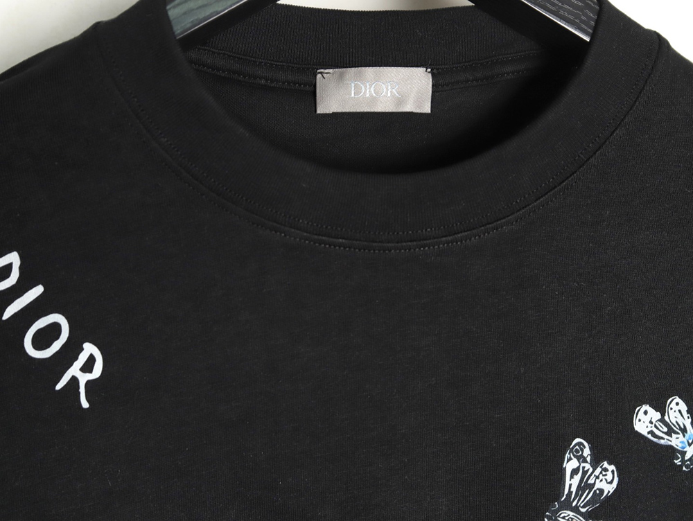 Dior small dragonfly print T-shirt