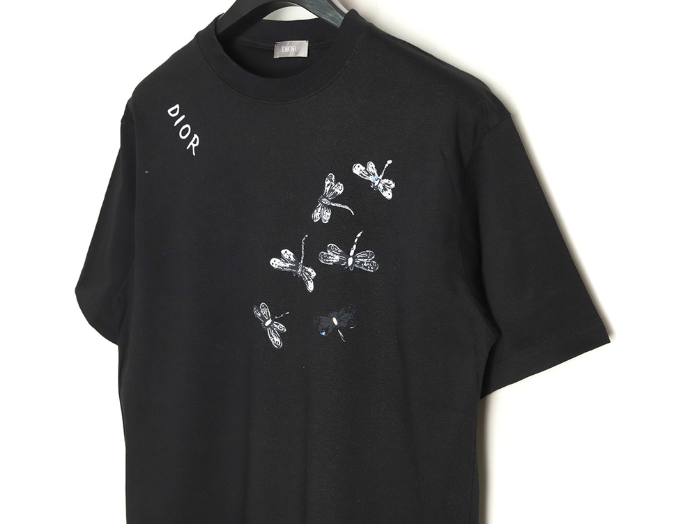 Dior small dragonfly print T-shirt