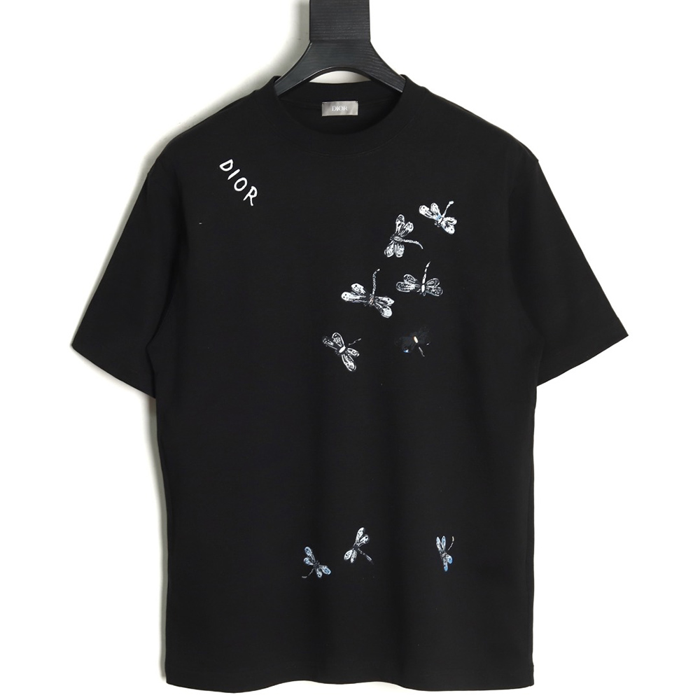 Dior small dragonfly print T-shirt