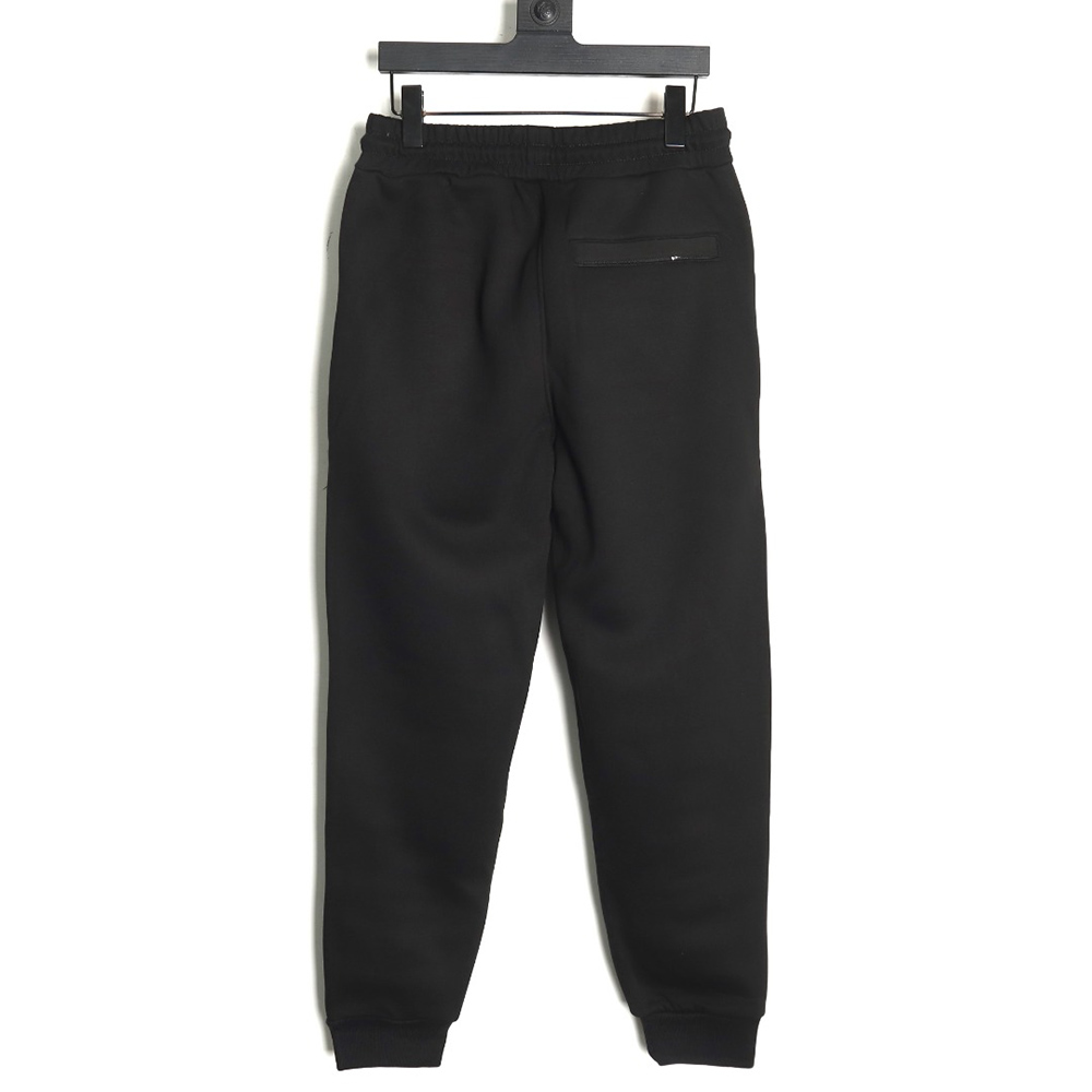 Loewe obscure logo embossed fleece trousers