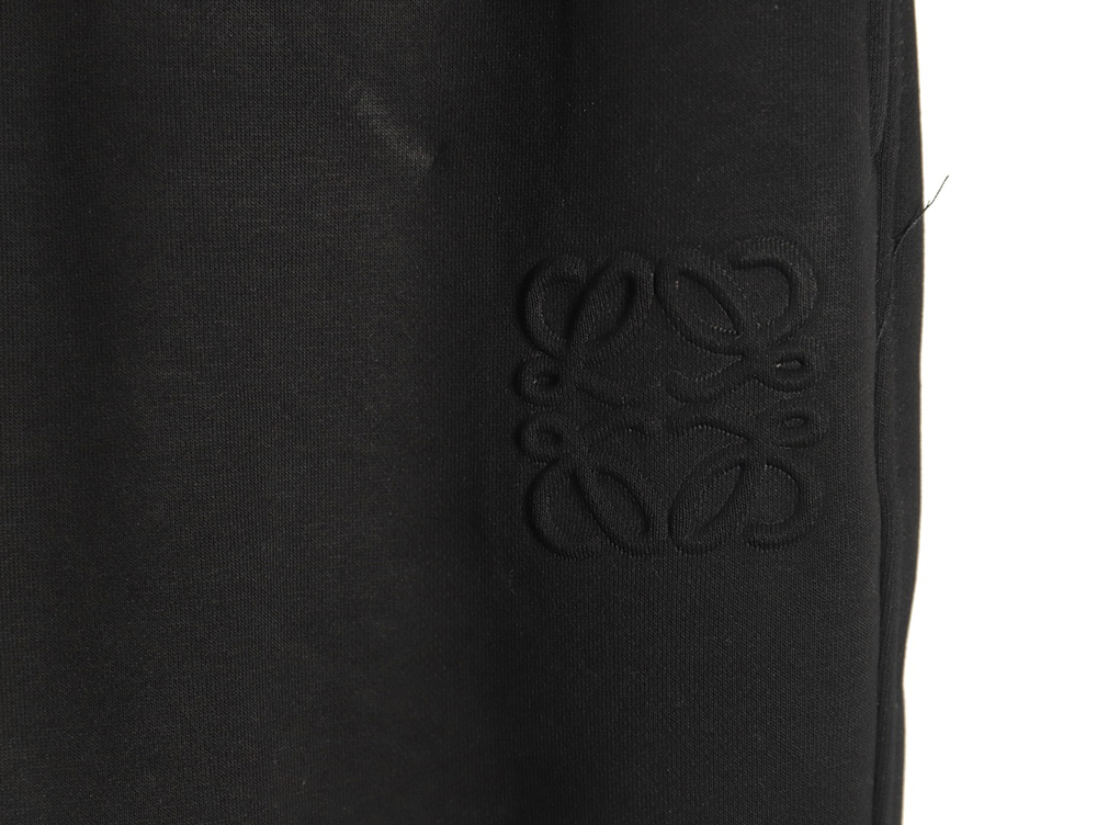 Loewe obscure logo embossed fleece trousers