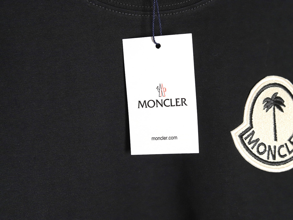 Moncler Palm Tree Short Sleeve T-Shirt