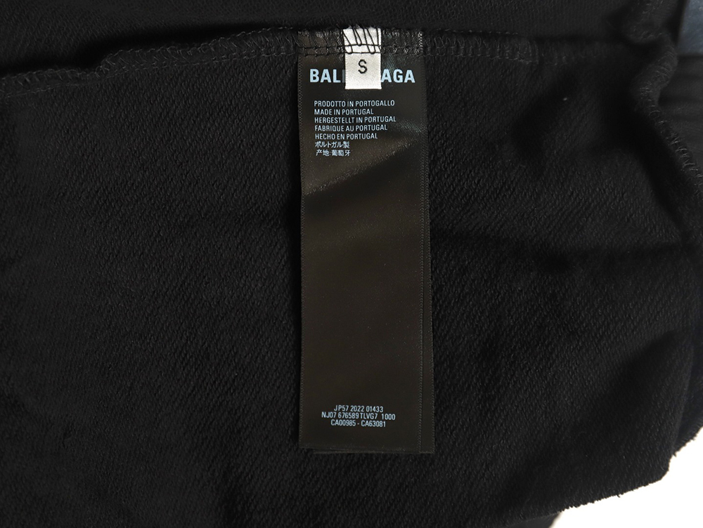 Balenciaga embroidered coke shorts