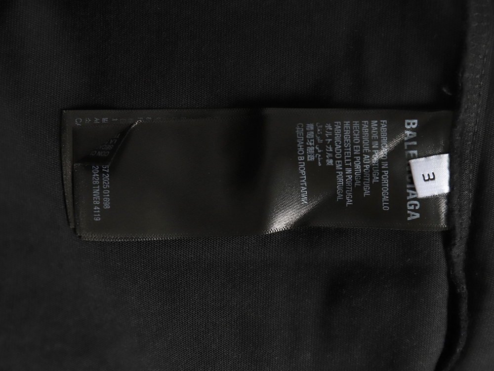 Balenciaga wheat crown logo color printing short sleeve