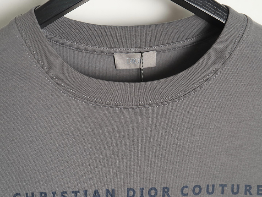 Dior patch embroidered lettering short sleeves TSK1
