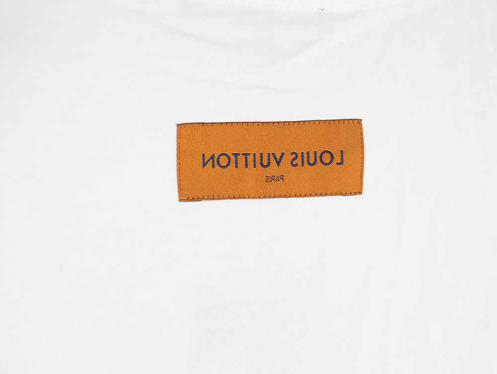 Louis Vuitton Chest Ski Logo Embroidered Short Sleeve T-Shirt