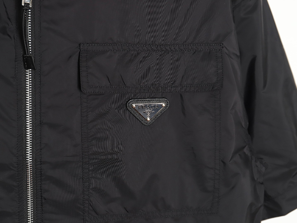 Prada Minimalist Double Pocket Short Sleeve Shirt TSK1