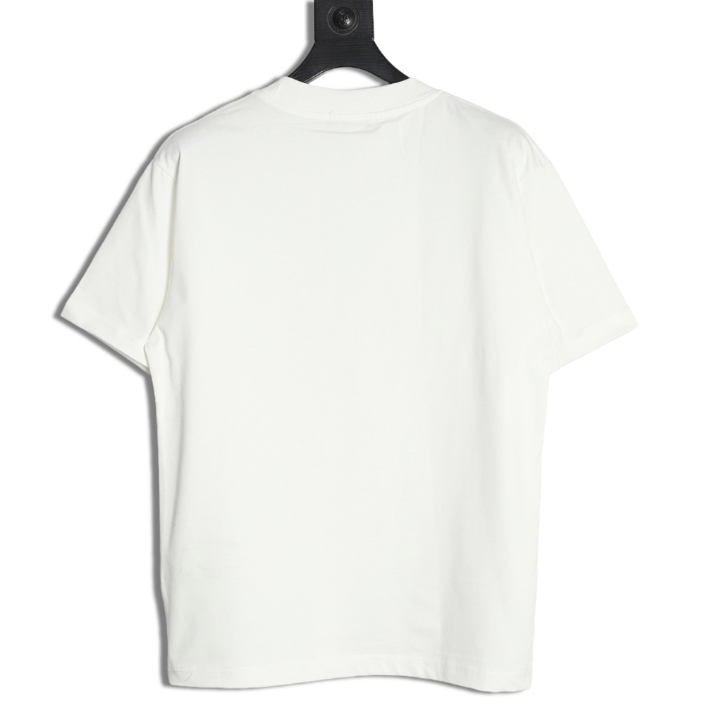 Fendi Overlapping Letters Small Eyes Short Sleeve T-shirt