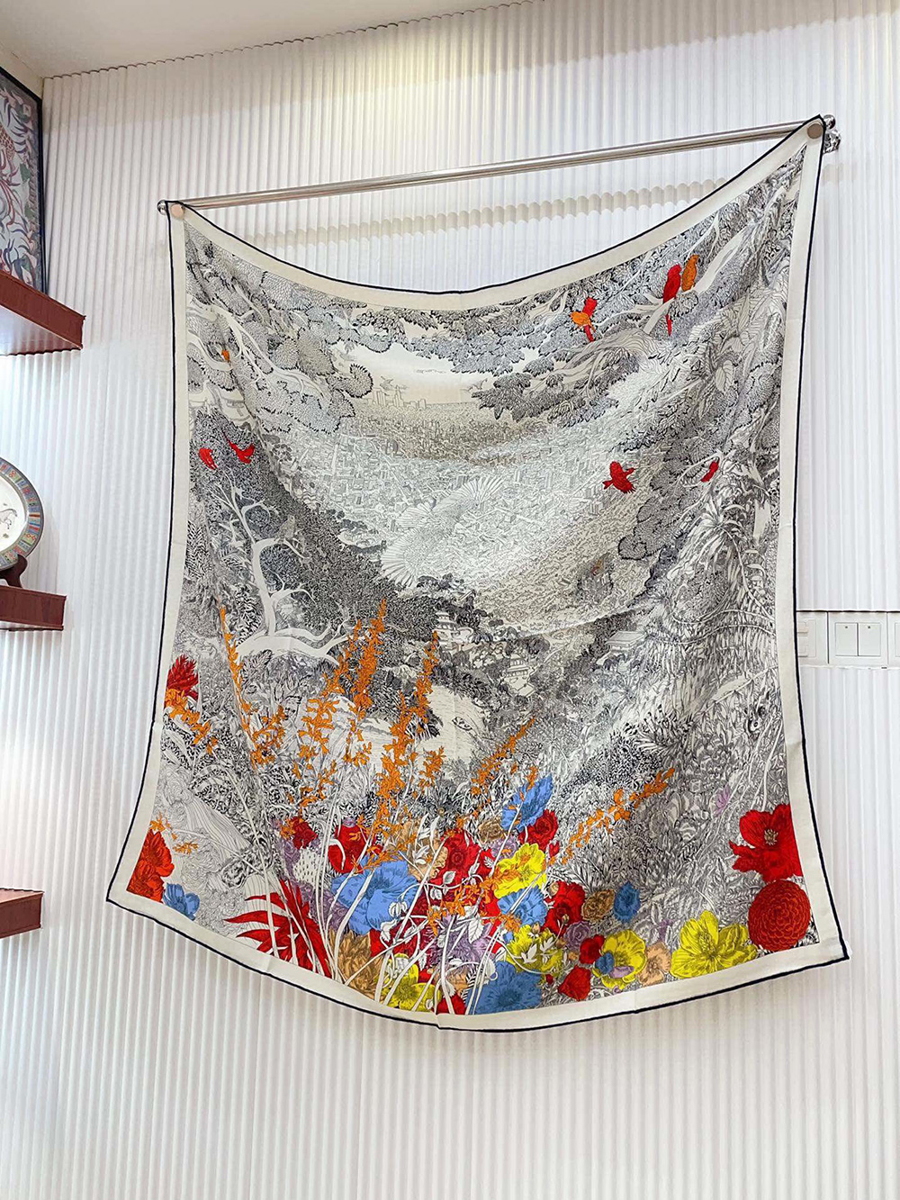 Hermes Retour a la Nature shawl 140*140cm