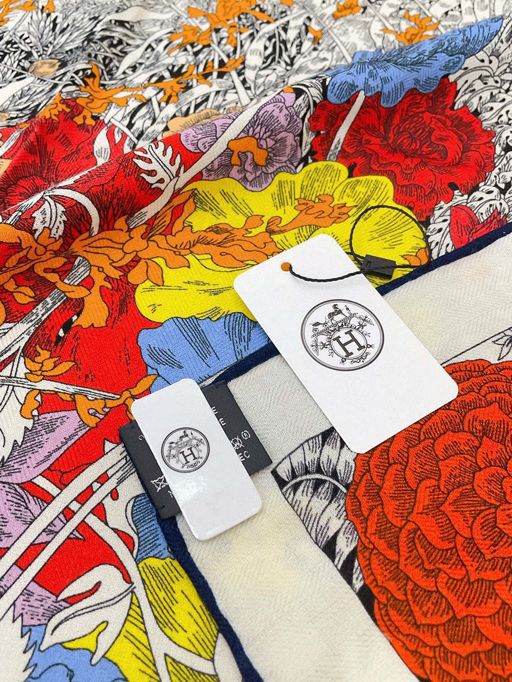 Hermes Retour a la Nature shawl 140*140cm
