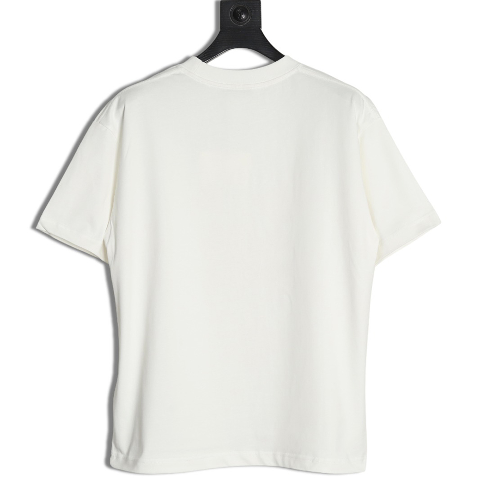 Loewe Colorful Tassel Embroidered Short Sleeve T-shirt