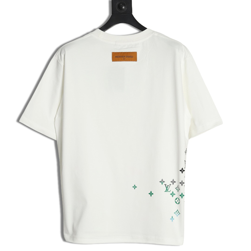 Louis Vuitton Gradient Digital Print Short Sleeve T-shirt