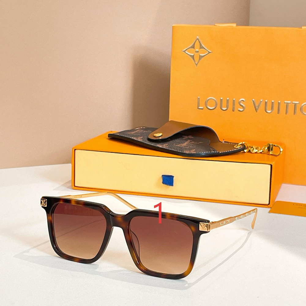 Louis Vuitton Rise Square Sunglasses Z1667E