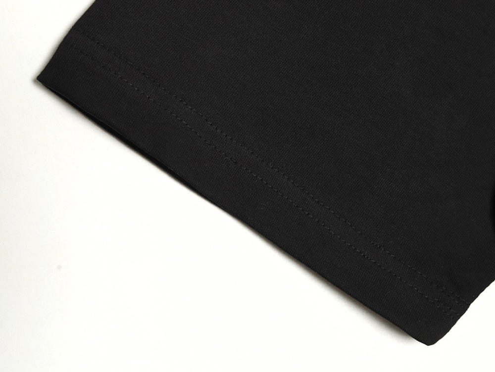 Moncler Towel Embroidered Signature Logo Short Sleeve T-shirt TSK1
