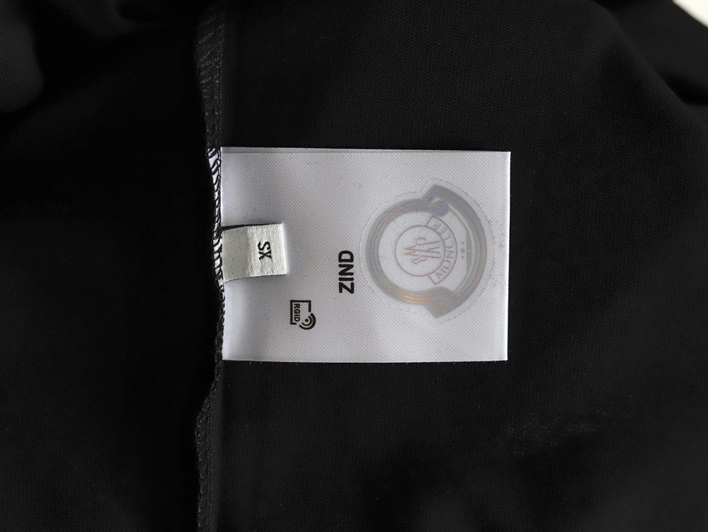 Moncler Towel Embroidered Signature Logo Short Sleeve T-shirt TSK1